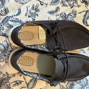 Hey Dude Black Loafers